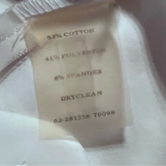 Ann Taylor White Crop Pants Petite Size 8P - Picture 8 of 8